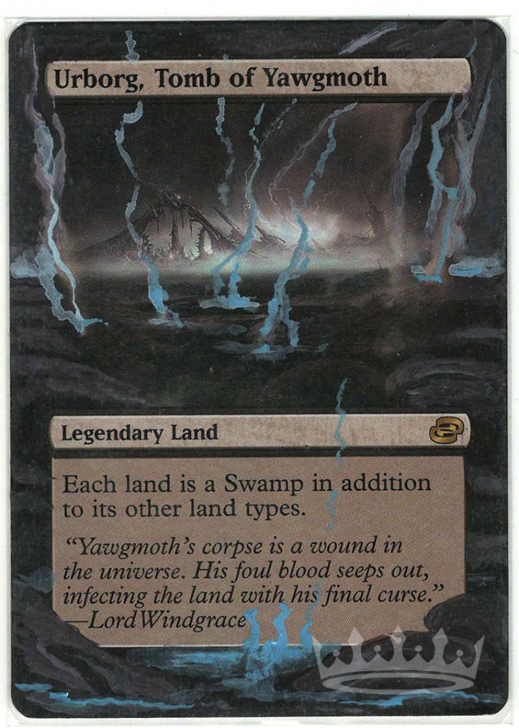 Urborg, Tomb of Yawgmoth (Altered) – MTGKingpin