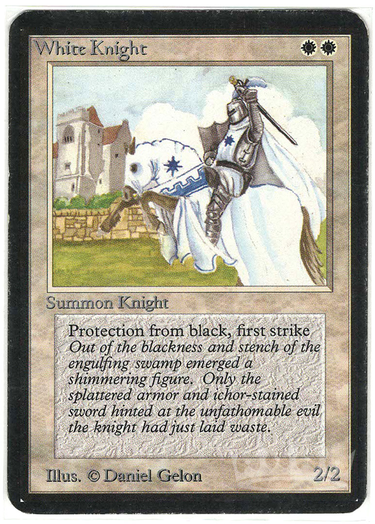 Mtg white knight